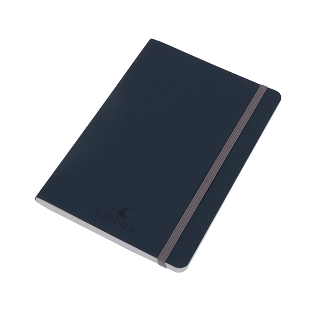 Recycled Leather Notebook A5, 5-pack